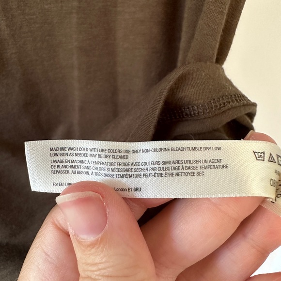 LAST CHANCE! Free People Intimately Olive 3/4 Sleeve Turtleneck in Size Medium - Picture 8 of 9